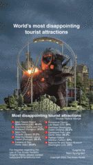 [Graphic News] World’s most disappointing tourist attractions