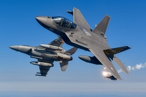 S. Korean Air Force chief test-flies KF-21 fighter jet