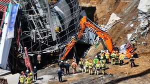 Worker rescued from construction collapse site in 6 days