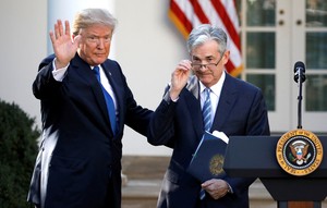 Trump renews attack on Fed Chair Powell