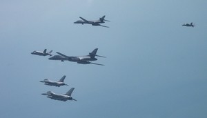 N. Korea denounces US for deploying B-1B strategic bombers to Japan