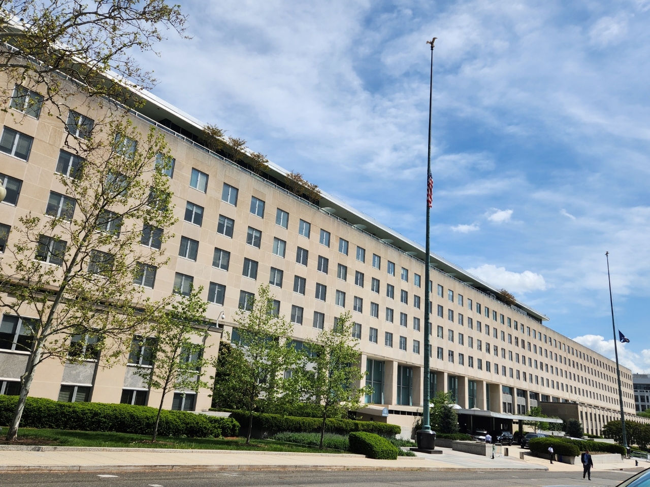 The State Department in Washington (Yonhap)