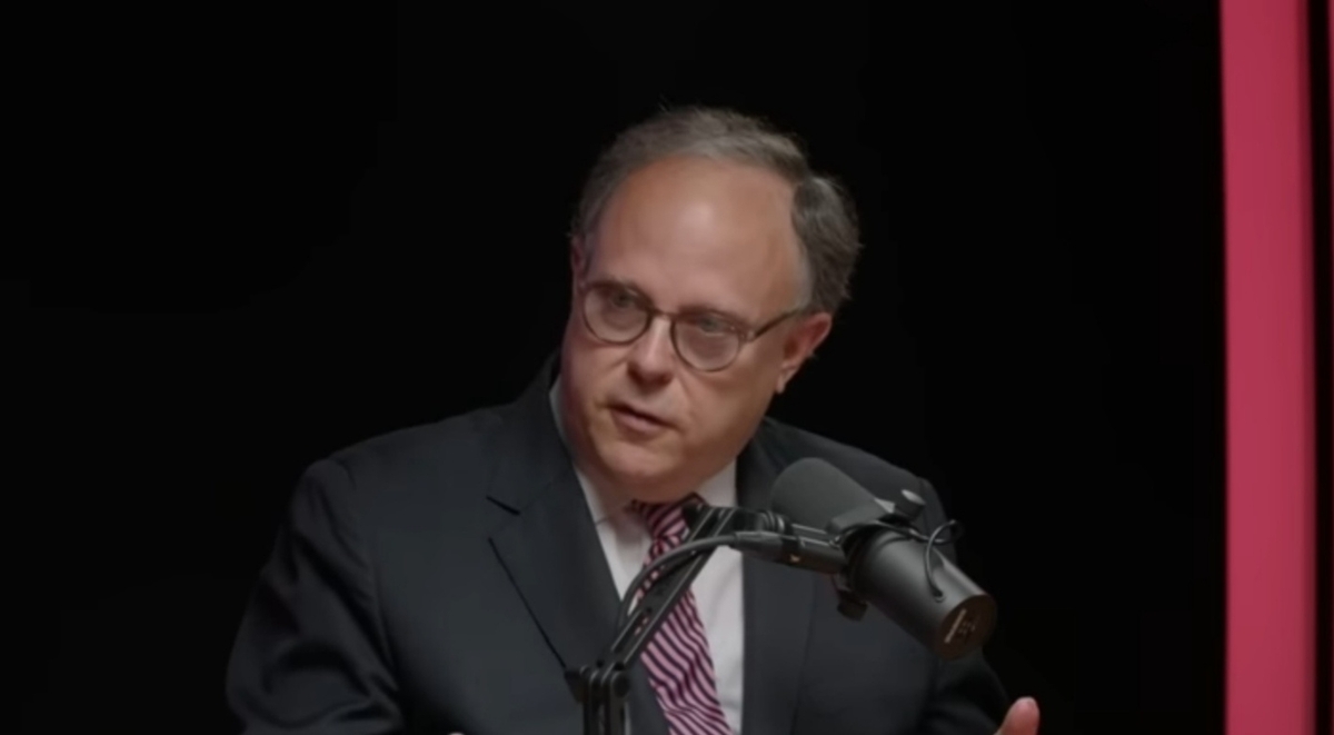 Sydney Seiler, former intelligence officer at the U.S. National Intelligence Council, speaks during a podcast hosted by the Washington-based Center for Strategic and International Studies (CSIS) on May 2, 2025, in this photo captured from the CSIS' YouTube account. (PHOTO NOT FOR SALE) (Yonhap)